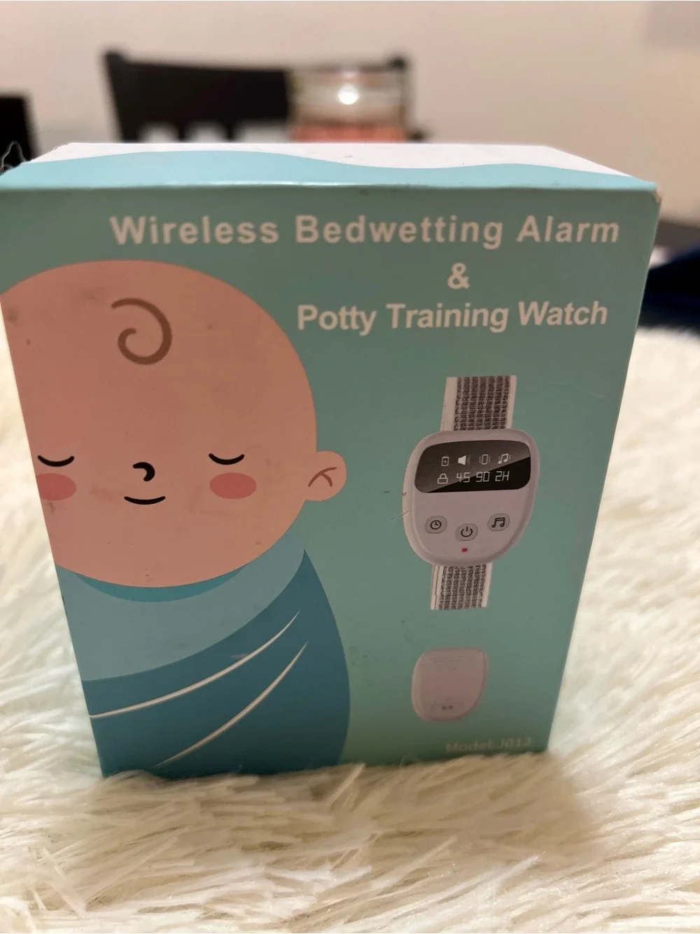 Wireless Bedwetting Alarm & Potty Training Watch - White Brand New in box